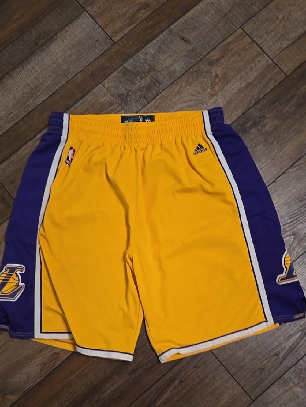Lakers adidas NBA Basketball Shorts XXL